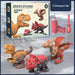 Disassemble Blocks Jurassic Dinosaurs Building Blocks Toys Battery Drill Tyrannosaurus Rex Wyvern Velociraptor Stegosaurus - amazingooh