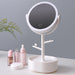 Ecoco Smart LED Light Cosmetic Makeup Mirror USB Touch Screen Home Desk Vanity 360° - amazingooh