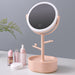 Ecoco Smart LED Light Cosmetic Makeup Mirror USB Touch Screen Home Desk Vanity 360° - amazingooh