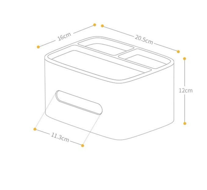 Ecoco Tissue Box Cover Table Napkin Paper Case Car Holder Storage Organizer Dispenser - amazingooh