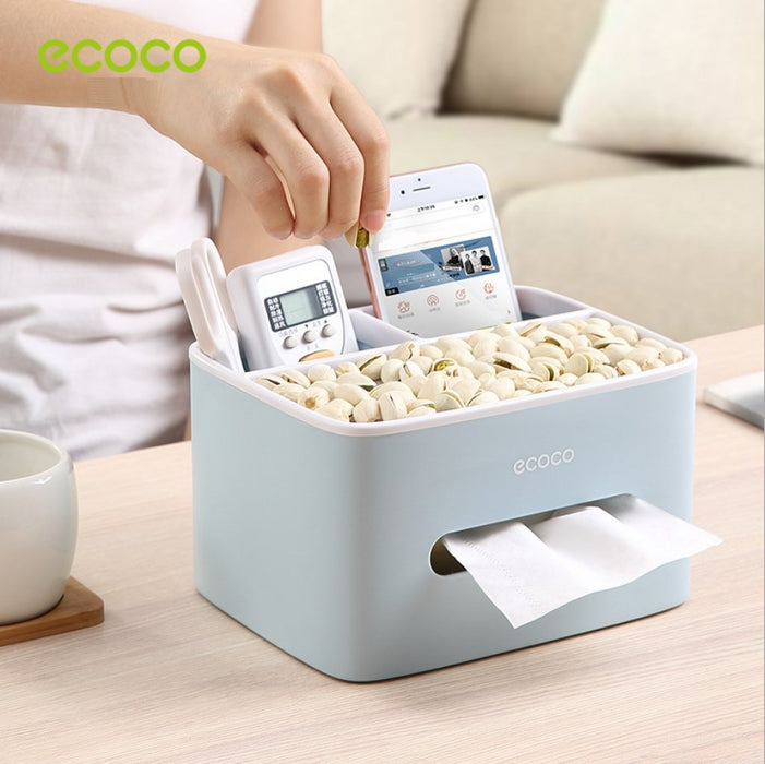 Ecoco Tissue Box Cover Table Napkin Paper Case Car Holder Storage Organizer Dispenser - amazingooh