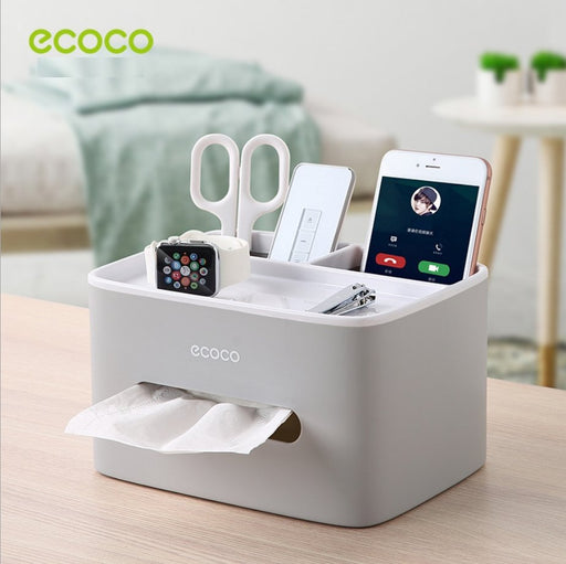 Ecoco Tissue Box Cover Table Napkin Paper Case Car Holder Storage Organizer Dispenser - amazingooh