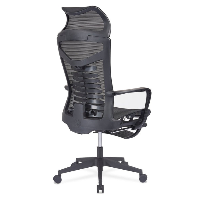 EGCX-K339L Ergonomic Office Chair Seat Adjustable Height Deluxe Mesh Chair Back Support Footrest - Amazingooh Wholesale