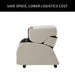 Electric Massage Chair Zero Gravity Chairs Recliner Full Body Bluetooth Speaker USB Charge Back Neck - amazingooh