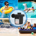 Electric Pump for inflatables with 3 Nozzles, AC 240V/DC 12V 50W High Power Electric Air Pump for Air Bed Mattress Inflatables Paddling Pool Beach Toys - Amazingooh Wholesale