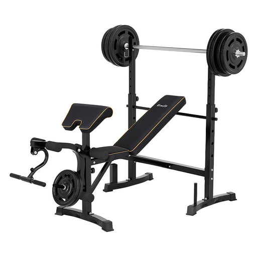 Everfit 10 In 1 Weight Bench Adjustable Home Gym Station Bench Press 330KG - Amazingooh Wholesale