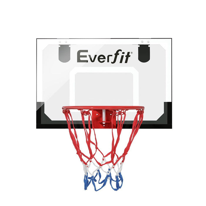 Everfit Mini Basketball Hoop Door Wall Mounted Kids Sport Backboard Indoor Black - Amazingooh Wholesale