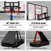 Everfit Pro Portable Basketball Stand System Ring Hoop Net Height Adjustable 3.05M - Amazingooh Wholesale