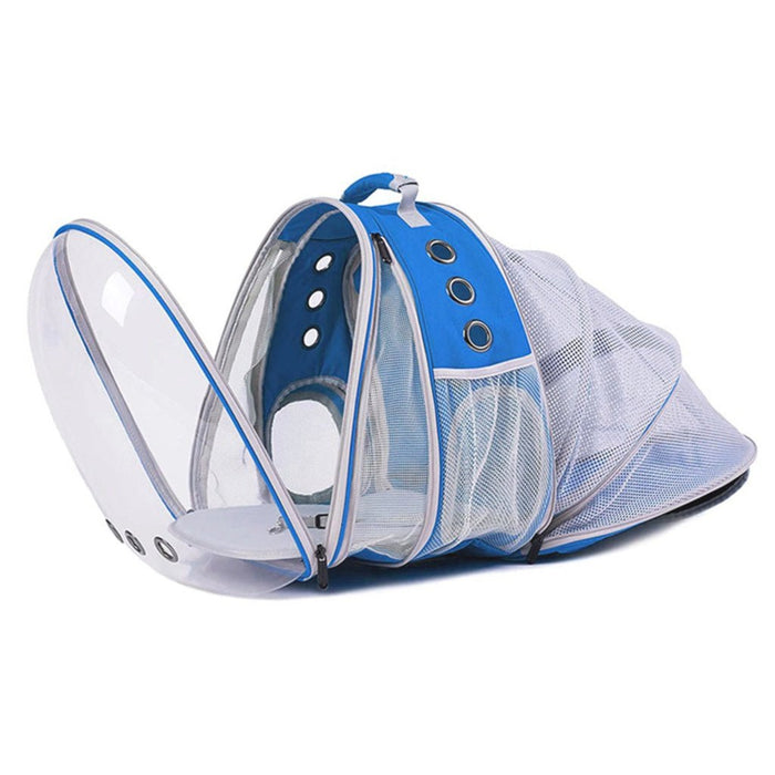 Floofi Expandable Space Capsule Backpack - Model 1 (Blue) FI-BP-114-FCQ - Amazingooh Wholesale
