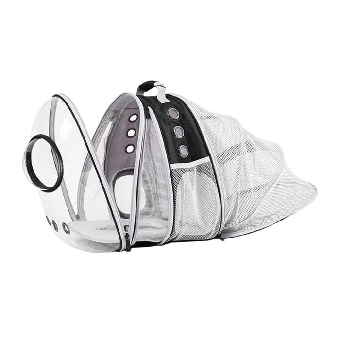 Floofi Expandable Space Capsule Backpack - Model 2 (Black) FI-BP-116-FCQ - Amazingooh Wholesale