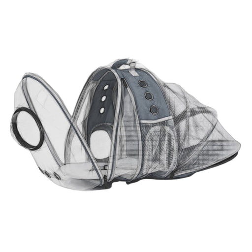 Floofi Expandable Space Capsule Backpack - Model 2 (Grey) FI-BP-117-FCQ - Amazingooh Wholesale