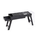 Foldable Portable BBQ Charcoal Grill Barbecue Camping Hibachi Picnic - amazingooh