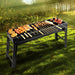 Foldable Portable BBQ Charcoal Grill Barbecue Camping Hibachi Picnic - amazingooh