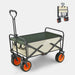 Folding Beach Wagon Cart Trolley Garden Outdoor Picnic Camping Sports Market Collapsible Shop - Amazingooh Wholesale