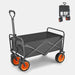 Folding Beach Wagon Cart Trolley Garden Outdoor Picnic Camping Sports Market Collapsible Shop - Amazingooh Wholesale