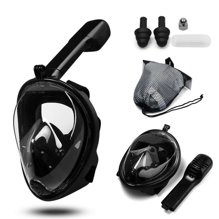 full face swimming goggles Full Face Diving Seaview Snorkel Snorkeling Mask Swimming Goggles for GoPro AU