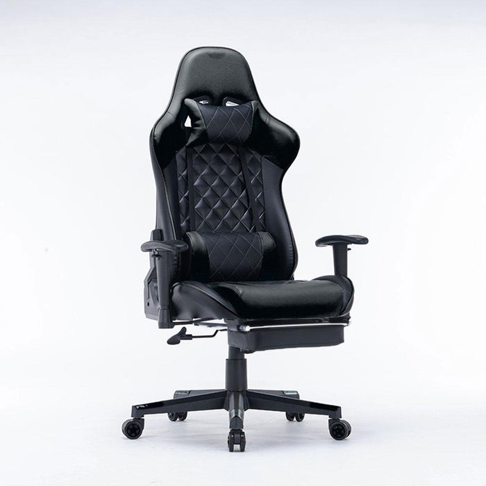 Gaming Chair Ergonomic Racing chair 165° Reclining Gaming Seat 3D Armrest Footrest - amazingooh