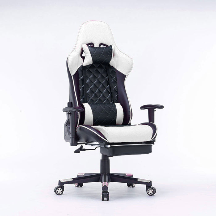 Gaming Chair Ergonomic Racing chair 165° Reclining Gaming Seat 3D Armrest Footrest - amazingooh