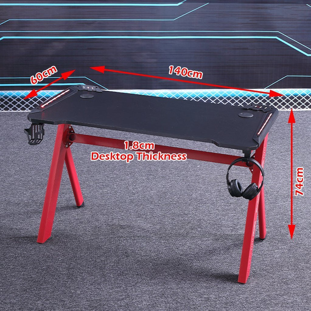 Gaming Desk Desktop PC Computer Desks Desktop Racing Table Office ...