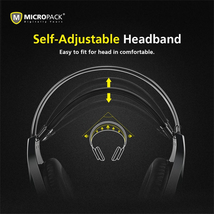 Gaming Headset Adjustment Headband Leather Earmuffs Omnidirectional Microphone - Amazingooh Wholesale