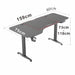 Gaming Standing Desk Home Office Lift Electric Height Adjustable Sit To Stand Motorized Standing Desk - amazingooh