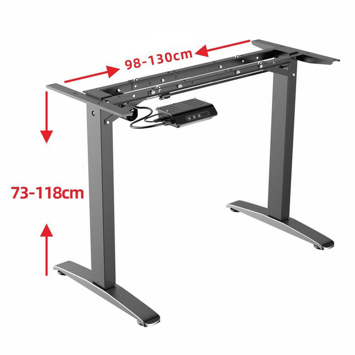 Gaming Standing Desk Home Office Lift Electric Height Adjustable Sit To Stand Motorized Standing Desk - amazingooh