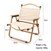 Garden Outdoor Furniture Camping Chair Wooden Egg Roll Picnic Desk Folding Beach - Amazingooh Wholesale