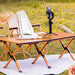 Garden Outdoor Furniture Camping Table and Chair Egg Roll Picnic Desk Folding Beach Set - Amazingooh Wholesale