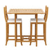 Gardeon 5pcs Outdoor Bar Table 4 Seater Stools Bistro Set Patio Acacia Wood - Amazingooh Wholesale
