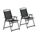 Gardeon Outdoor Chairs Portable Folding Camping Chair Steel Patio Furniture - Amazingooh Wholesale