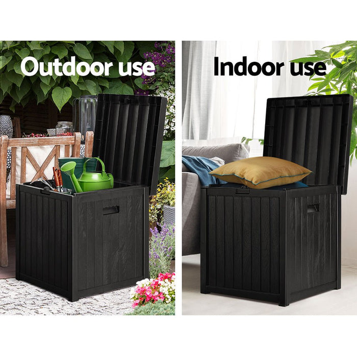 Gardeon Outdoor Storage Box 195L Bench Seat Garden Deck Toy Tool Sheds - Amazingooh Wholesale