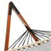 Gardeon Wooden Hammock Chair with Stand Linen Hammock Bed Timber Steel 200KG - Amazingooh Wholesale