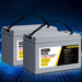 Giantz AGM Deep Cycle Battery 12V 120Ah Marine Sealed Power Portable Solar X2 - Amazingooh Wholesale