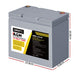 Giantz AGM Deep Cycle Battery 12V 75Ah Marine Sealed Power Portable Box Solar X2 - Amazingooh Wholesale