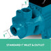 Giantz Auto Peripheral Pump Clean Water Garden Farm Rain Tank Irrigation QB80 - Amazingooh Wholesale