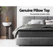 Giselle QUEEN Mattress Pillow Top Bed Size Bonnell Spring Medium Firm Foam 18CM - Amazingooh Wholesale