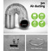 Greenfingers 6" Hydroponics Grow Tent Kit Ventilation Kit Fan Carbon Filter Duct - Amazingooh Wholesale