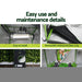 Greenfingers Grow Tent 4500W LED Grow Light Hydroponic Kits System 1.5x1.5x2M - Amazingooh Wholesale