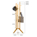 Hall Tree Garment Storage Holder Coat Rack Stand with 3 Shelves for Clothes Bag - Amazingooh Wholesale