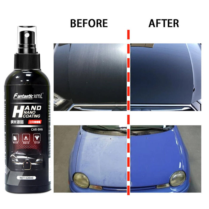 Hand Nano Coating Ceramic Car Paint Protection 9H Coating 300ml RoHs Certified - amazingooh