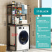 Heavy Duty Metal 3-Tier Over Washing Machine Storage Rack Shelf Organizer Stand - Amazingooh Wholesale