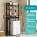 Heavy Duty Metal 3-Tier Over Washing Machine Storage Rack Shelf Organizer Stand - Amazingooh Wholesale