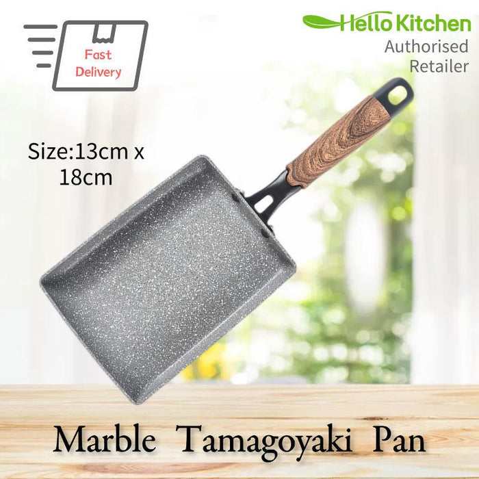 Hello Kitchen Marble Non-stick Tamagoyaki Fry Pan - Amazingooh Wholesale