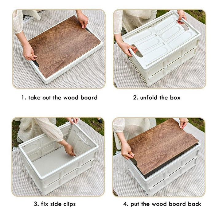 Indoor Outdoor Camping Storage Box Organizer Case Sundries Foldable Car Backup Storage Box Multifunction - Amazingooh Wholesale