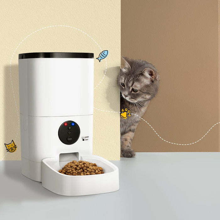 i.Pet Automatic Pet Feeder 6L Auto Wifi Dog Cat Feeder Smart Food App Control - Amazingooh Wholesale