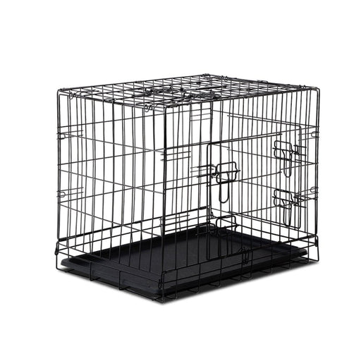 i.Pet Dog Cage 24inch Pet Cage - Black - Amazingooh Wholesale