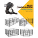 i.Pet Pet Playpen Dog Playpen 8 Panel Exercise Cage Enclosure Fence 80x80cm - Amazingooh Wholesale