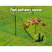 i.Pet Poultry Chicken Fence Netting Electric wire Ducks Goose Coop 25Mx125CM - Amazingooh Wholesale