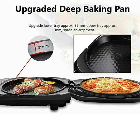 Joyoung Electric Baking Pan 2-Sided Heating Grill BBQ Pancake Maker 30cm - Amazingooh Wholesale
