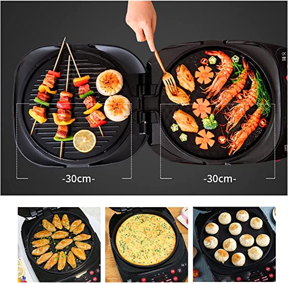 Joyoung Electric Baking Pan 2-Sided Heating Grill BBQ Pancake Maker 30cm - Amazingooh Wholesale